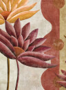 Coordonné Wandbild Ágaves Bamboo - Cereza