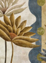 Coordonné Wandbild Ágaves Bamboo - Índigo