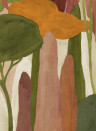 Coordonné Wandbild Camécuaro Bamboo - Cactus