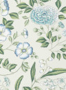 Manuel Canovas Wallpaper Coromandel - Aqua