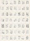 Sandberg Mural Botanica - Graphite