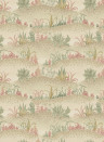 GP & J Baker Carta da parati Garden Tapestry - Pink/ Green