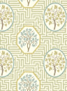 GP & J Baker Tapete Royal Maze - Sage