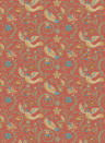 GP & J Baker Papier peint Royal Court - Red