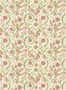 GP & J Baker Papier peint Royal Court - Pink/ Green