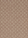 Zoffany Tapete Diamonds & Flowers - Bordeaux