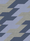 Arte Carta da parati String - Blueberry