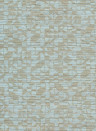 Arte Papier peint Cyperus - Blue/ Silver