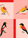 Coordonné Papier peint Like a Bird - Pnk