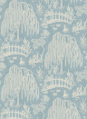 Nina Campbell Tapete Les Saules - Blue