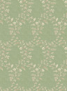 Nina Campbell Tapete Hollingbourne Trellis - Olive