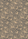 Mulberry Home Papier peint Hedgerow - Indigo