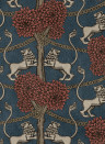 Sandberg Mural Leopold - Blue