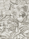 Sandberg Wandbild Baccus - Graphite