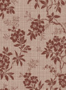 Sandberg Mural Vera - Burgundy