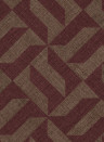 Omexco Carta da parati Compound - Burgundy/ Brown