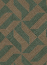 Omexco Carta da parati Compound - Green/ Brown