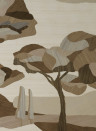 Arte Mural Under The Sycamore Tree - Winter Landscape