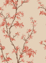 Cole & Son Papier peint Chinese Branch - Ginger