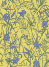 Cole & Son Tapete Iris - Violet on Citrine