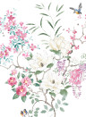 Sanderson Carta da parati Magnolia Blossom - Blossom/ Leaf