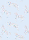 Pretty Ponies - Kindertapete von Sanderson - Blau