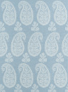Anna French Tapete Campania Paisley - Robin's Egg