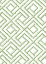 Thibaut Carta da parati French Lattice - Green