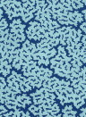 Thibaut Papier peint Maldives - Navy