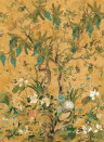 Thibaut Wandbild Wild Wisteria - Ochre