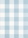 Thibaut Tapete Buffalo Check - Spa Blue