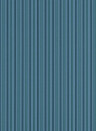 Thibaut Wallpaper Conner Stripe - Peacock Blue