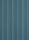 Thibaut Tapete Scarlet Stripe - Peacock Blue