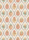 Osborne & Little Wallpaper Mysore - Stone/ Celadon