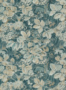 Thibaut Carta da parati Night Garden - Spa Blue