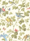 Cole & Son Wallpaper Winter Birds Multi