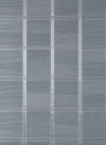 Thibaut Wallpaper Wood Panel - Cadet and Metallic Pewter