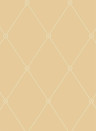 Tapete Georgian Rope Trellis von Cole & Son - Ochre
