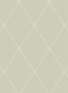 Tapete Georgian Rope Trellis von Cole & Son - Olive