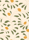Tres Tintas Wallpaper Fresh Lemons - Green