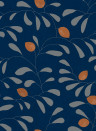 Tres Tintas Wallpaper Fresh Lemons - Blue