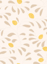 Tres Tintas Wallpaper Fresh Lemons - White