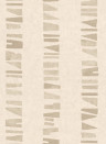 Tres Tintas Papier peint Linear Footprints - Beige