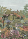 Little Greene Wandbild Castle Garden - Sage Green