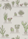 Little Greene Tapete Mr Straw's Greenhouse - Slaked Lime