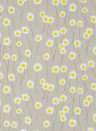 Little Greene Tapete Moon Daisies - Slaked Lime