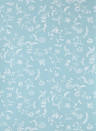 Farrow & Ball Carta da parati Uppark - Blue Ground/ All White