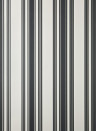 Tapete Tented Stripe von Farrow & Ball - Pointing/ Off-Black