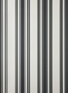 Tapete Tented Stripe von Farrow & Ball - Pointing/ Off-Black