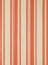Tapete Tented Stripe von Farrow & Ball - String/ Red